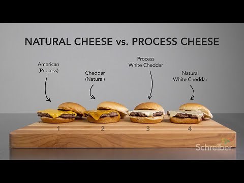 Process vs. natural cheese