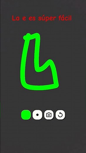 aprendan a escribir la letra e