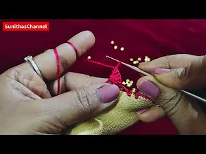 Saree Kuchu design for Beginners #sareekuchu new bridal saree kuchu design #saree