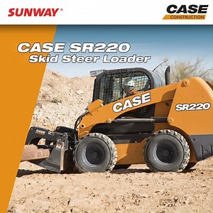 Designed with a large frame chassis and high breakout force on a variety of attachments, the SR220 Skid Steer Loader is a versatile equipment for any project. Register your interest or to find out more, visit: http://bit.ly/CASEMYSR220SkidSteerLoader | Case Construction Equipment Malaysia