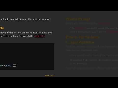 Resolving the EOFError in Python: A Guide to Handling Input