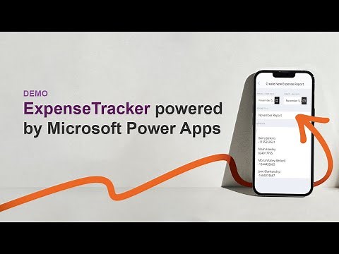 Microsoft Power Apps Expense Tracker Demo