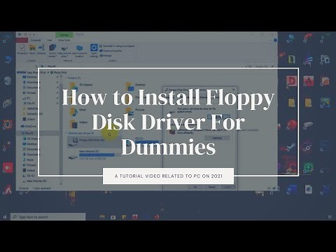 How To Install External Floppy Disk in Windows 10 (Updated)