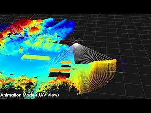 GNSS-LiDAR: Drone 3D Mapping