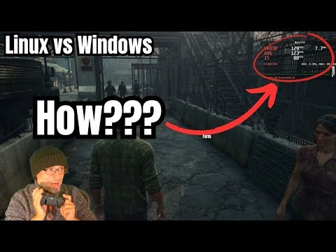 Linux is faster than Windows now? The Last of Us Benchmark.
