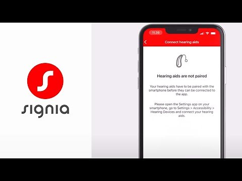 How to pair Signia hearing aids to an iPhone or iPad | Signia Hearing Aids