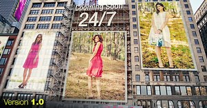 City - Ads on Buildings