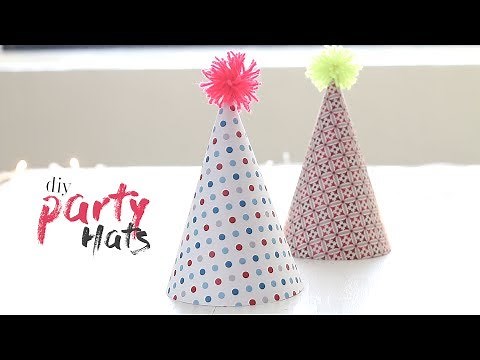DIY: Party Hats