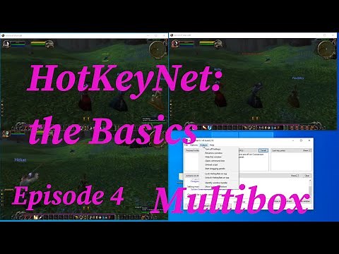 Hotkeynet basics - How to get started using key cloning software multiboxing (World of Warcraft WoW)