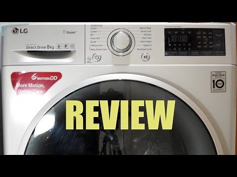LG Front Load Washing Machine FHT1208SWL - Review