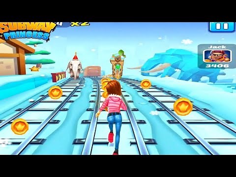 Subway Princess Runner Gameplay | Endless Running Adventure | Mobile Game 2025