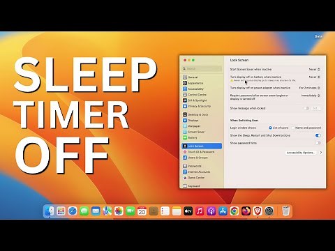 Everything You Need to Know About the Sleep Timer on Your Mac