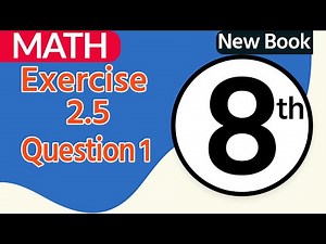 Class 8 Math Chapter 2 - Class 8 Maths Chapter 2 Exercise 2.5 Question 1 - 8th Class Maths Chapter 2