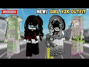 NEW!! Y2k Brookhaven Girl OUtfit Codes/Id Roblox 2025