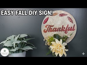 Create Your Own Thankful Sign | Kit Guide