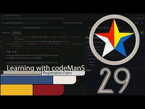 Learn HTML Forms by Building a Registration Form - Step 29