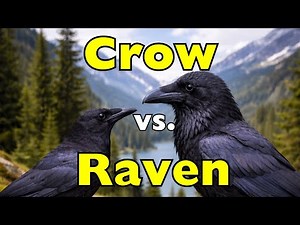 Crow vs. Raven: You’ve Been Confusing These Birds Your Whole Life [ID1006]