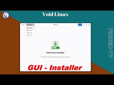 Void Linux GUI-Installer #linux #void