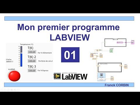 Tuto 1er programme LABVIEW (BTS TPIL Licence Pro)