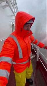 The North Sea Shows No Mercy #northsea #ocean #ship #storm #bigwaves #waves #capture