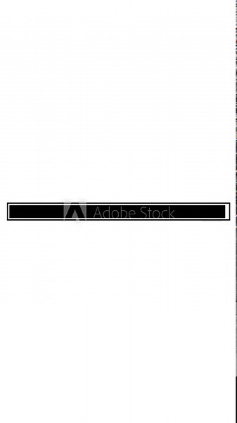 Loading bar icon with progress indicator looped animation.Abstract loading bar and lines for progress interface elements.