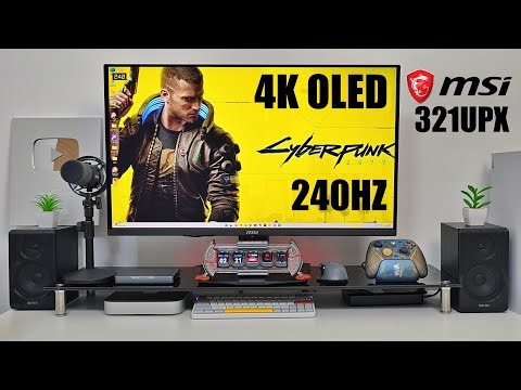 MSI MAG 321UPX QD-OLED Review – The OLED Gaming Monitor to Beat?