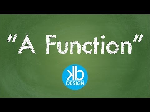 "A Function" Rap Typography (Math)