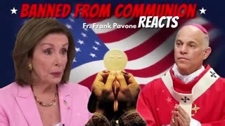 8.7K views · 1K reactions | Fr. Frank Pavone on Nancy Pelosi being banned from Holy Communion. | Frank Pavone | Facebook