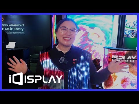 iDisplay shows off exciting flexible LED tech at LDI 2025 in Las Vegas