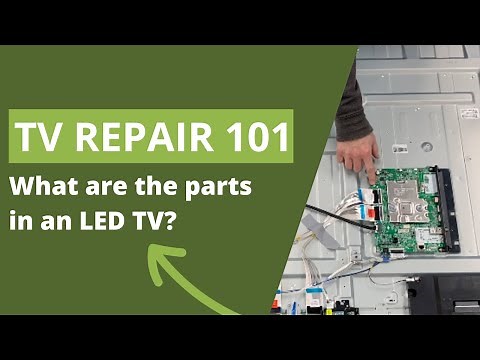 What are the Parts in an LED (and OLED) TV?