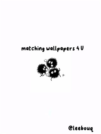 Studio Ghibli Inspired Matching Couple Wallpaper for Friendship