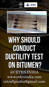 1.3K views | why should conduct ductility test on bitumen ? #cetrs ##pune #mumbai #maharashtra #marathi #india #ig #love #delhi ##construction #architecture #design #building #interiordesign #renovation #engineering #contractor #home #realestate #concrete #constructionlife #builder #interior #civilengineering #homedecor #architect #civil | Being Pimpri Chinchwadkar | Facebook