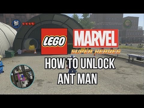 How to Unlock Ant Man - LEGO Marvel Super Heroes