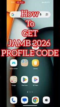 How to Get Your JAMB 2026 Profile Code in 2 Minutes! (Step-by-Step)