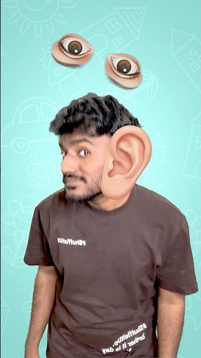 Learn Face Parts For Kids Nose Eyes Mouth Hair 👃🏻👂🏻| Learn with Cartoon Animation