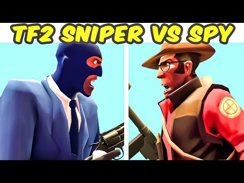 Friday Night Funkin' VS TF2's Everlasting Enmity VS Sniper VS Spy | Team Fortress 2 (FNF MOD)