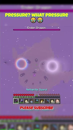 The Easiest Way to Beat The Enderdragon🤯🤯