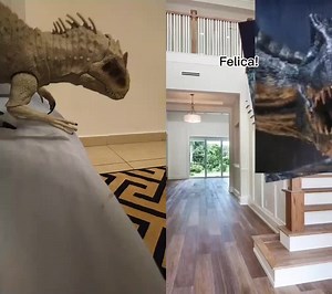 #dueto com @indominus528 #indominusrex #indoraptor #mattel #dino #jurassicpark #jurassicworld #jurassicworlddominion #dinossauro #hashtag