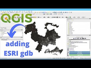 opening ESRI geodatabase in QGIS
