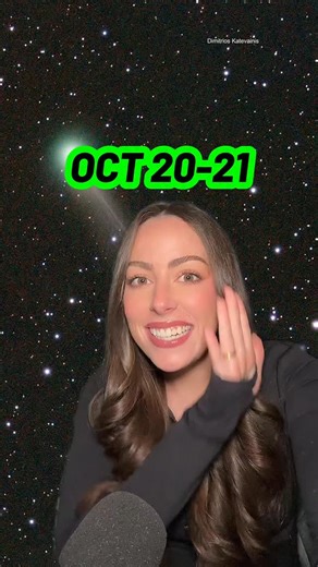 Astro Alexandra on Instagram: "TWO comets in the night sky this week alongside the Orionids meteor shower and the new moon! #space #astronomy #nasa #science"