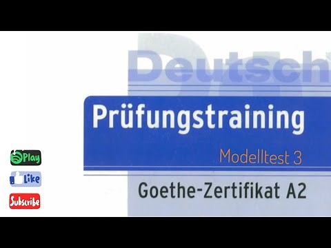 Prüfungstraining A2 : Hören : Modelltest 3