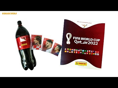 COCA COLA STICKERS - FIFA WORLD CUP QATAR 2022 PANINI