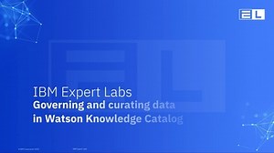 IBM Watson Knowledge Catalog overview
