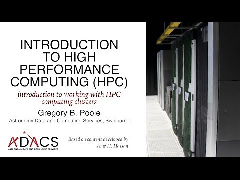 Introduction to Computing Clusters