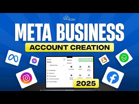How to Create & Setup Meta Business Manager Account (Facebook Business Manager) 2025