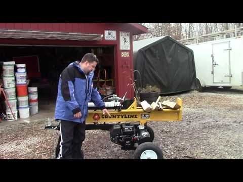 CountyLine 22 Ton Log Splitter Review