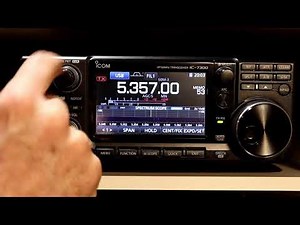 Icom IC7300 A to Z #28 Display Settings