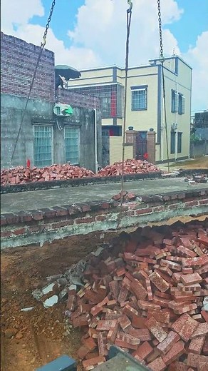 Slab Removal by Crane Building Demolition Process