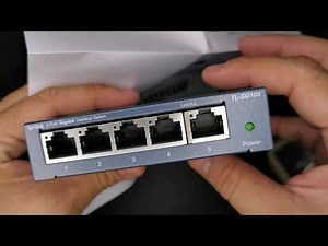 [UNBOXED] TPlink 5 Port Gigabit Switch TL-SG105