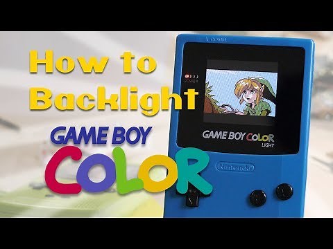 How to Backlight a Game Boy Color - The Ultimate Guide (BennVenn AGS-101 Mod)